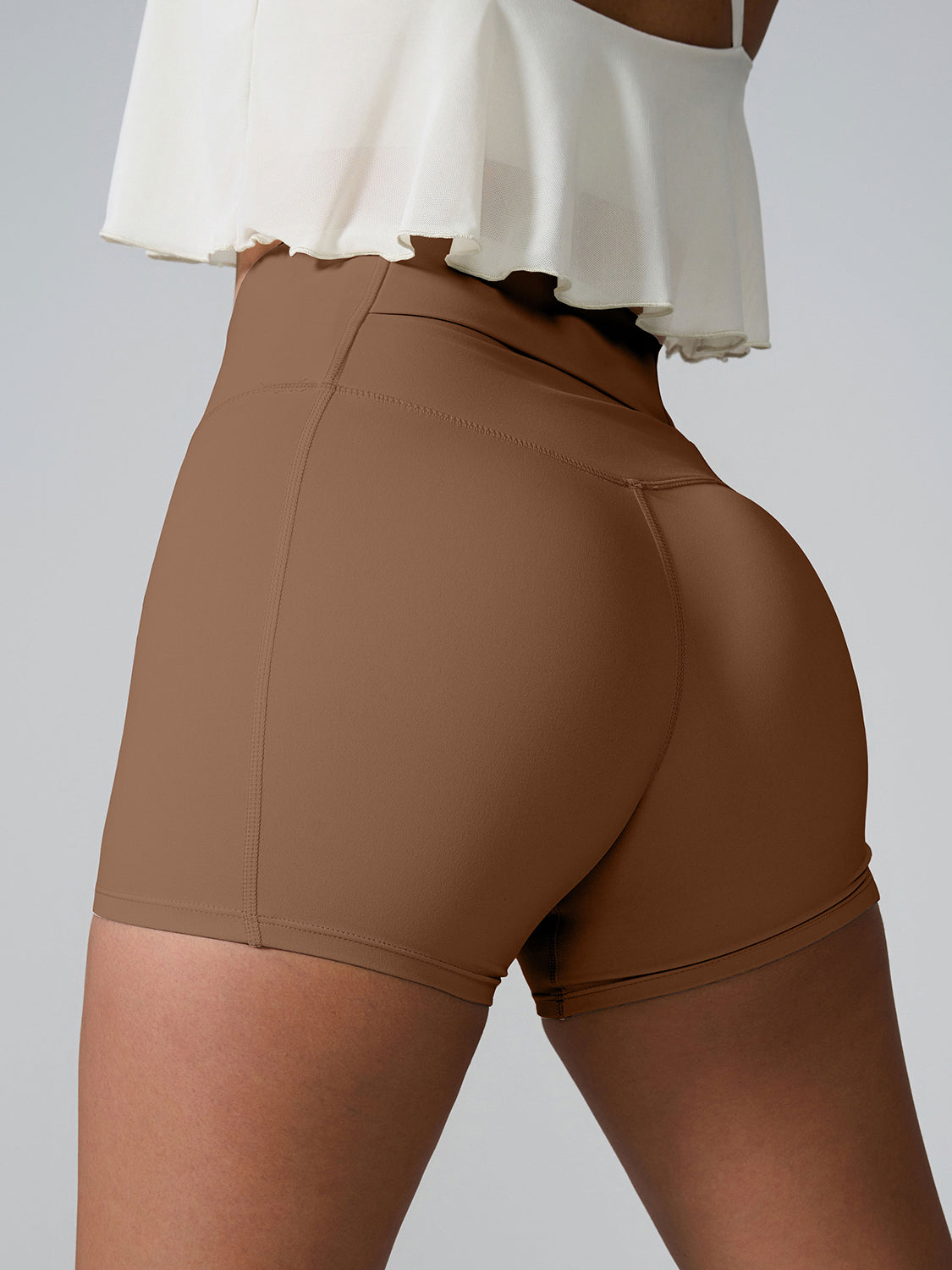 High Waist Active Shorts 