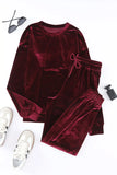 Long Sleeve Top and Pants Lounge Set Lingerie & Nightwear