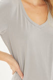 Love Tree V-Neck Short Sleeve T-Shirt 