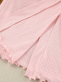 Tie Waist Kimono Sleeve Lounge Nightgown Lingerie & Nightwear