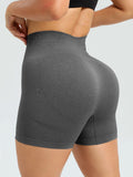 High Waist Active Shorts 