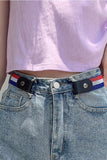 PU Elastic Snap Closure Belt 