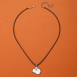 Halloween Ghost Pendant Necklace 
