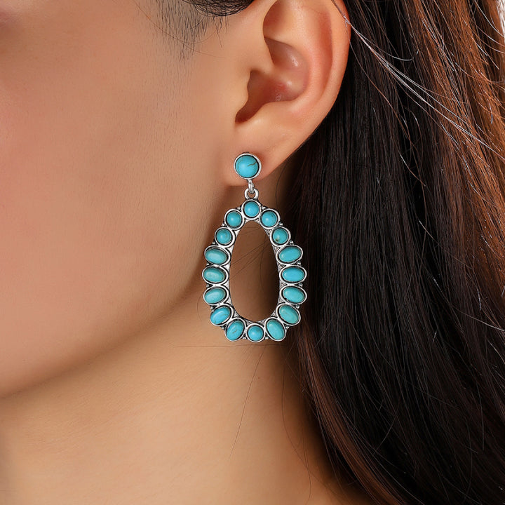 Artificial Turquoise Earrings 