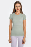 Millennia Round Neck Short Sleeve Active T-Shirt 