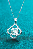 1 Carat Moissanite 925 Sterling Silver Necklace Accessories