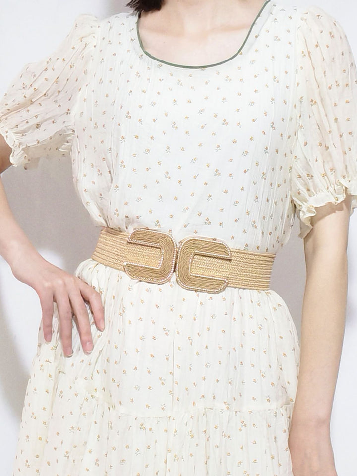 Wide Braid Belt 