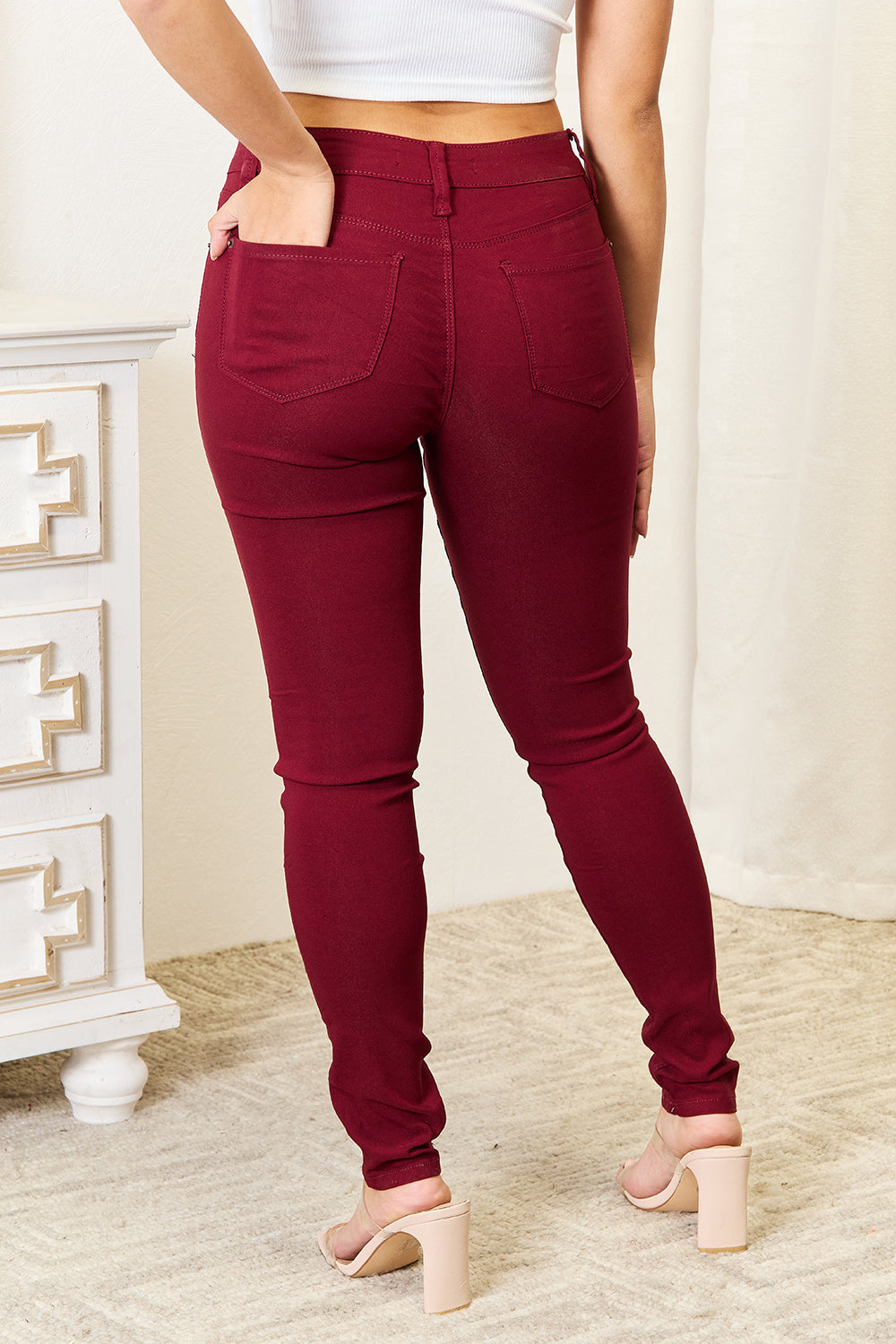 YMI Jeanswear Skinny Jeans with Pockets 