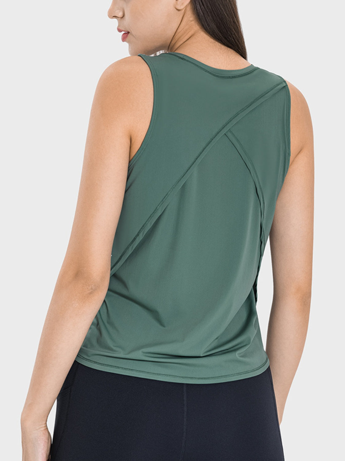 Millennia Round Neck Active Tank 