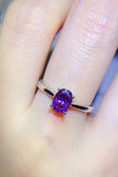 1 Carat Moissanite 4-Prong Solitaire Ring 