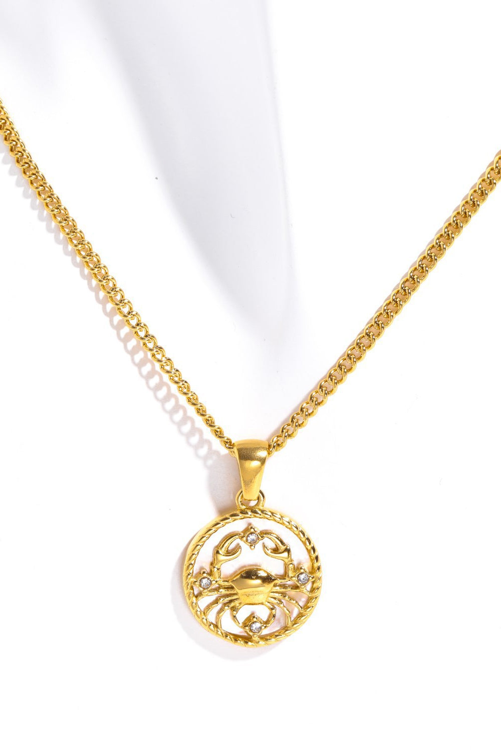 Constellation Pendant Stainless Steel Necklace 