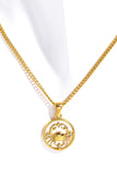 Constellation Pendant Stainless Steel Necklace 