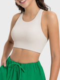 Millennia Cutout Round Neck Active Tank 
