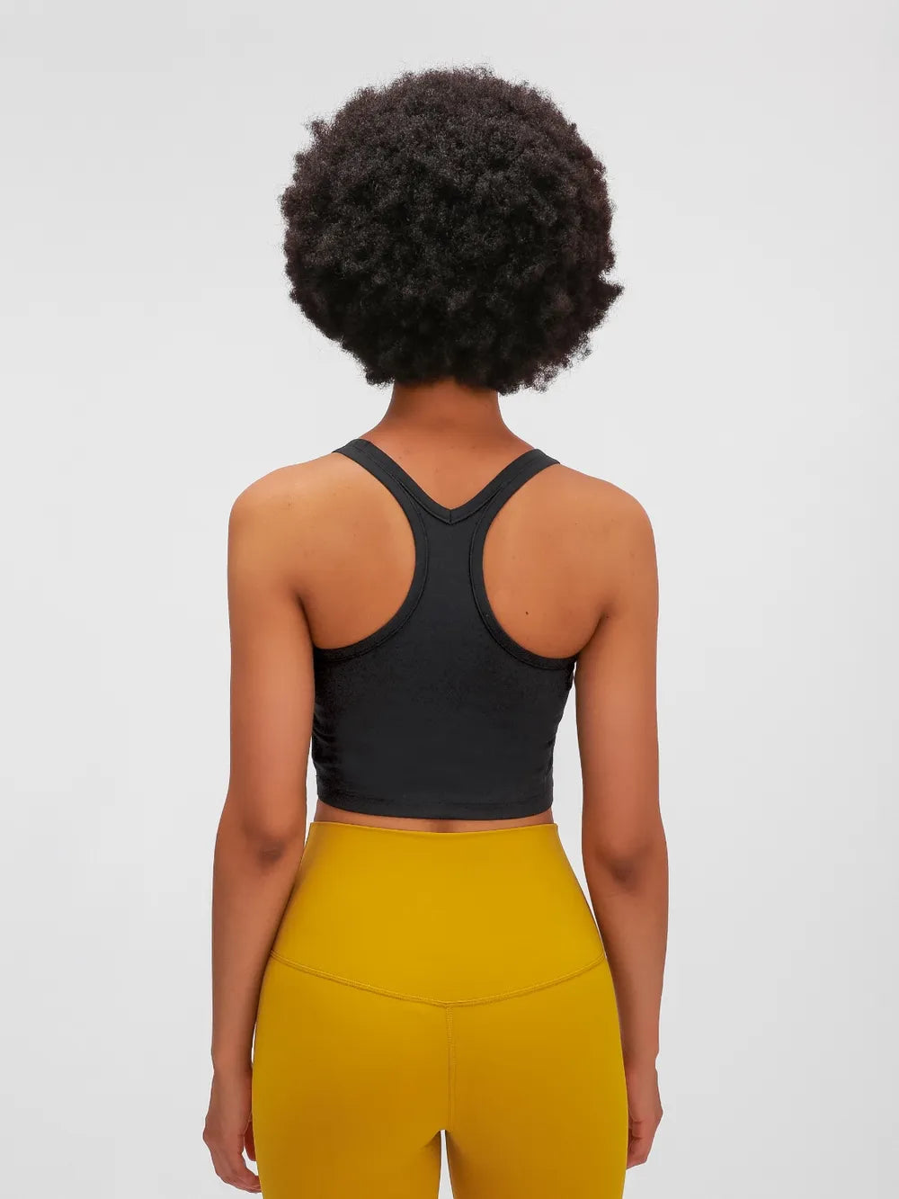 Millennia Scoop Neck Active Tank with Detachable Chest Pads 