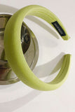 Solid Polyester Wide Headband 