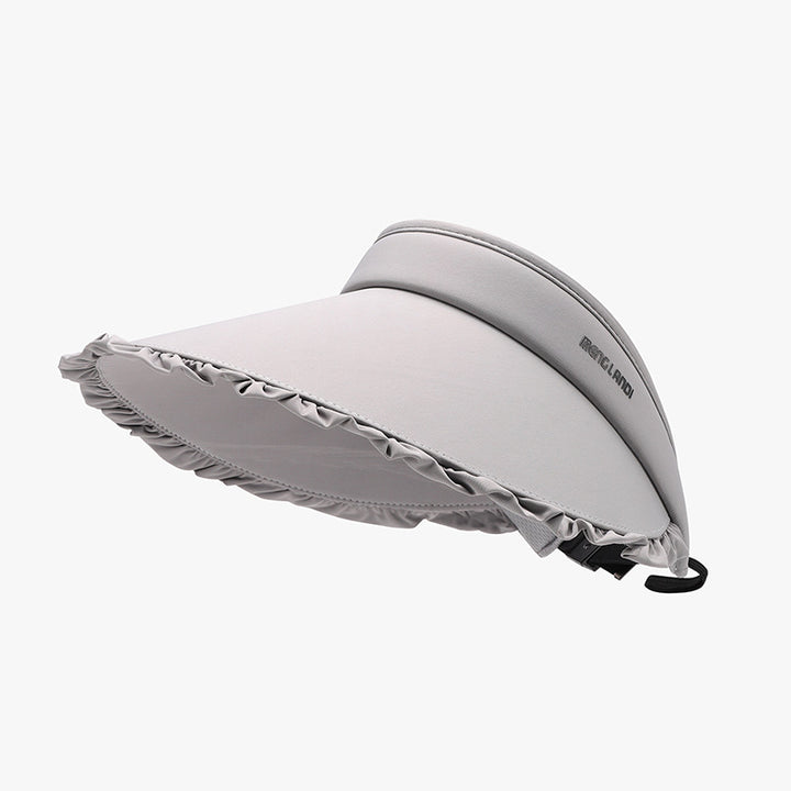 Frill Adjustable Ice Silk Sun Hat 