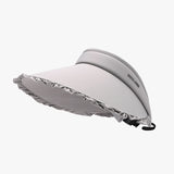 Frill Adjustable Ice Silk Sun Hat 