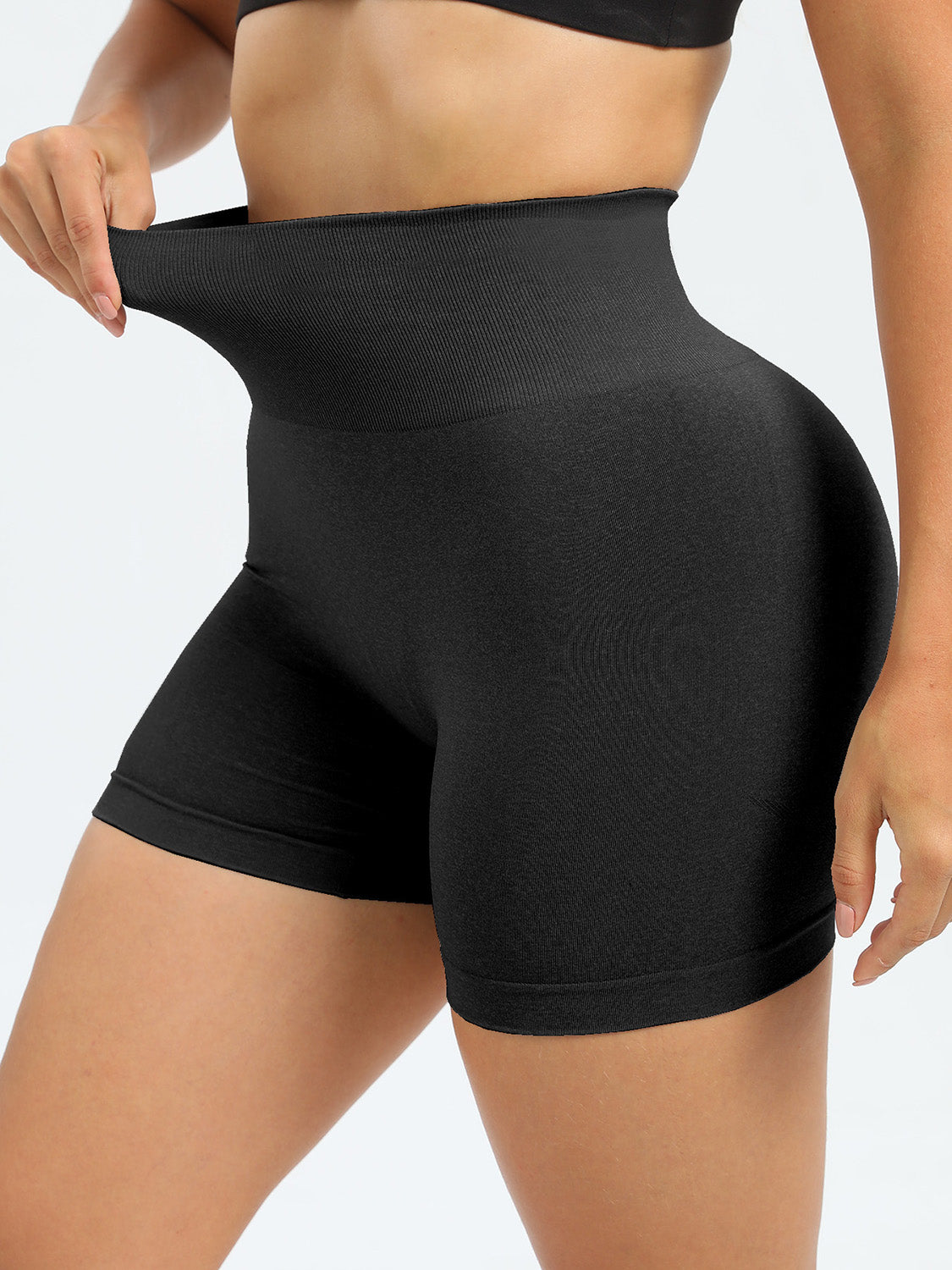 High Waist Active Shorts 