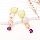 Alloy & Rhinestone Earrings 