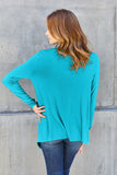 Basic Bae Full Size Open Front Long Sleeve Cardigan 
