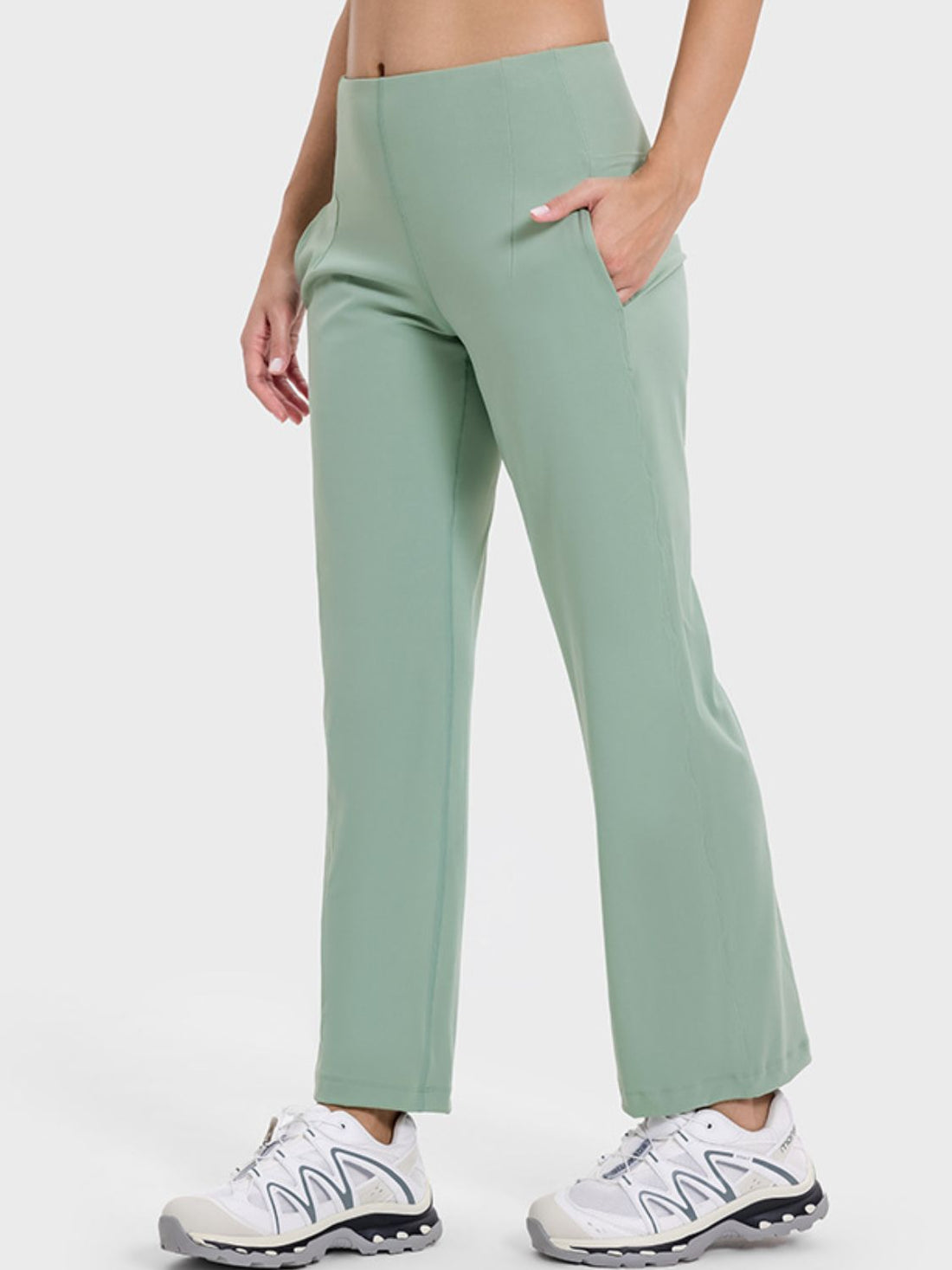 Millennia Pocketed High Waist Active Pants 