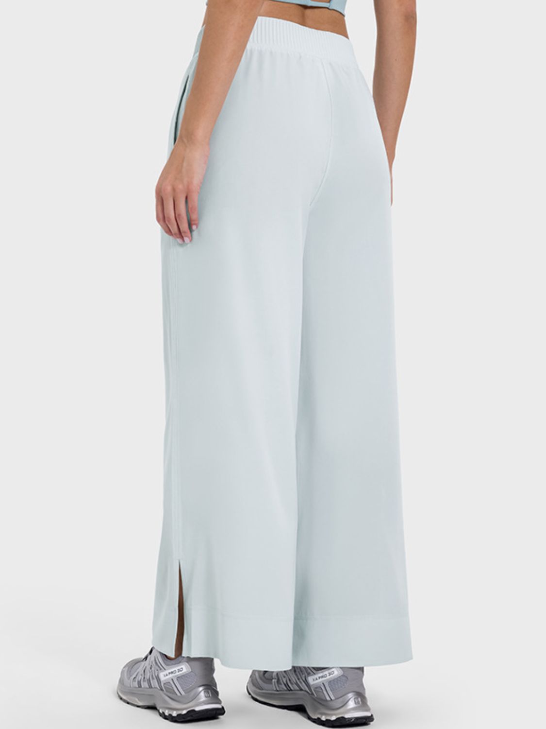 Millennia Slit Wide Leg Active Pants 