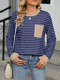 Striped Long Sleeve T-Shirt 