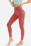 Slim Fit Long Active Leggings with Pockets 