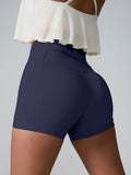 High Waist Active Shorts 