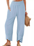 Elastic Waist Pants 
