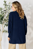 Basic Bae Full Size Ribbed Cocoon Cardigan 