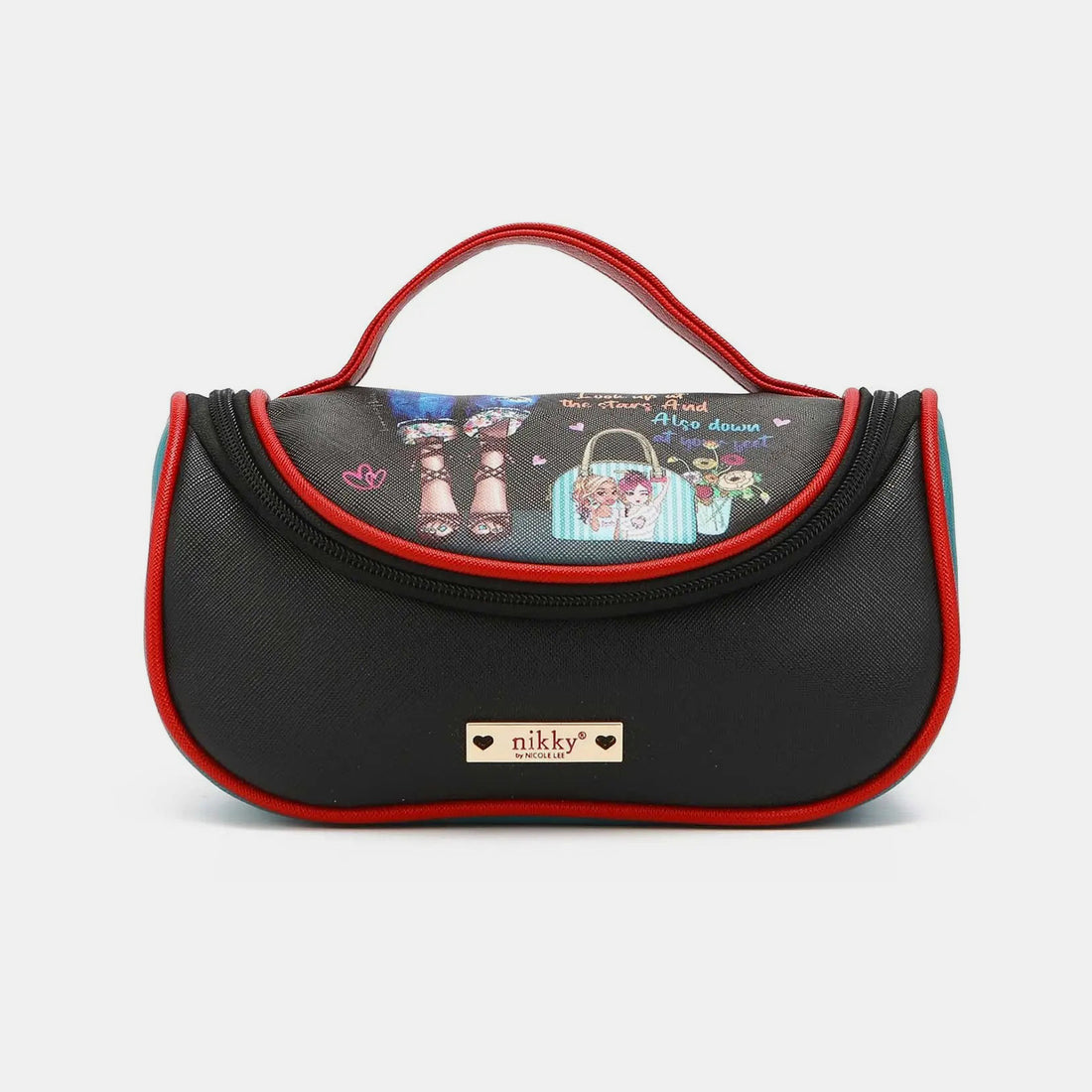 Nicole Lee USA Nikky Contrast Makeup Bag Accessories