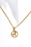 Constellation Pendant Stainless Steel Necklace 