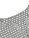 Striped Long Sleeve Lounge Dress Lingerie & Nightwear