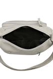 Multi-Pocket PU Leather Crossbody Bag 