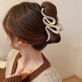Alloy Acrylic Hair Claw Clip 