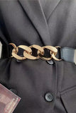 Chain Detail Elastic Belt 