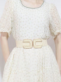 Wide Braid Belt 
