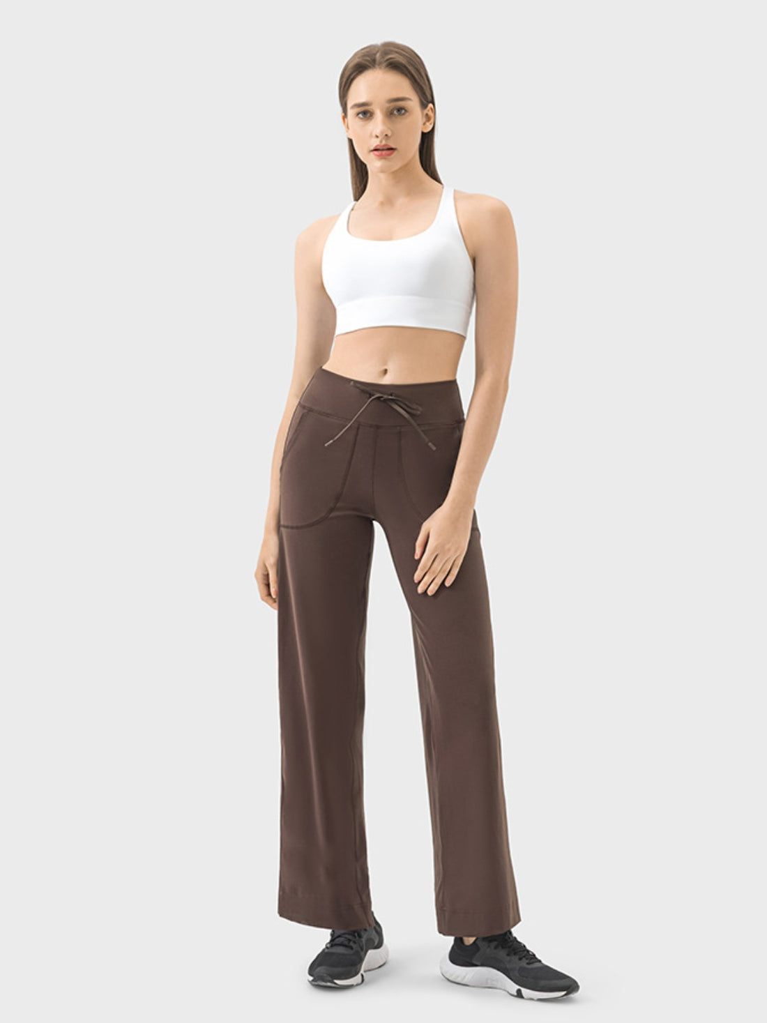 Millennia Drawstring Active Pants with Pockets 