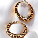 18K Gold-Plated Hoop Earrings 