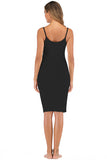 Lace Detail V-Neck Spaghetti Strap Lounge Dress 