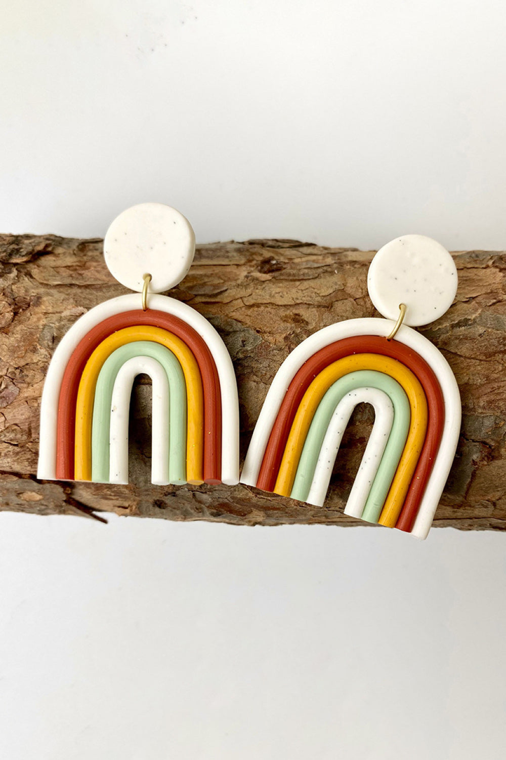 Rainbow Shape Dangle Earrings 