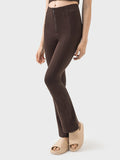 Millennia Zipper Detail High Waist Active Pants 