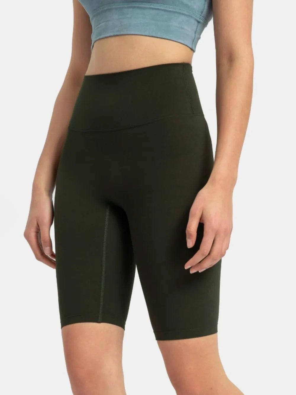 Millennia High Rise Wide Waistband Active Shorts 