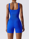Basic Bae Ribbed Sleeveless Active Romper 