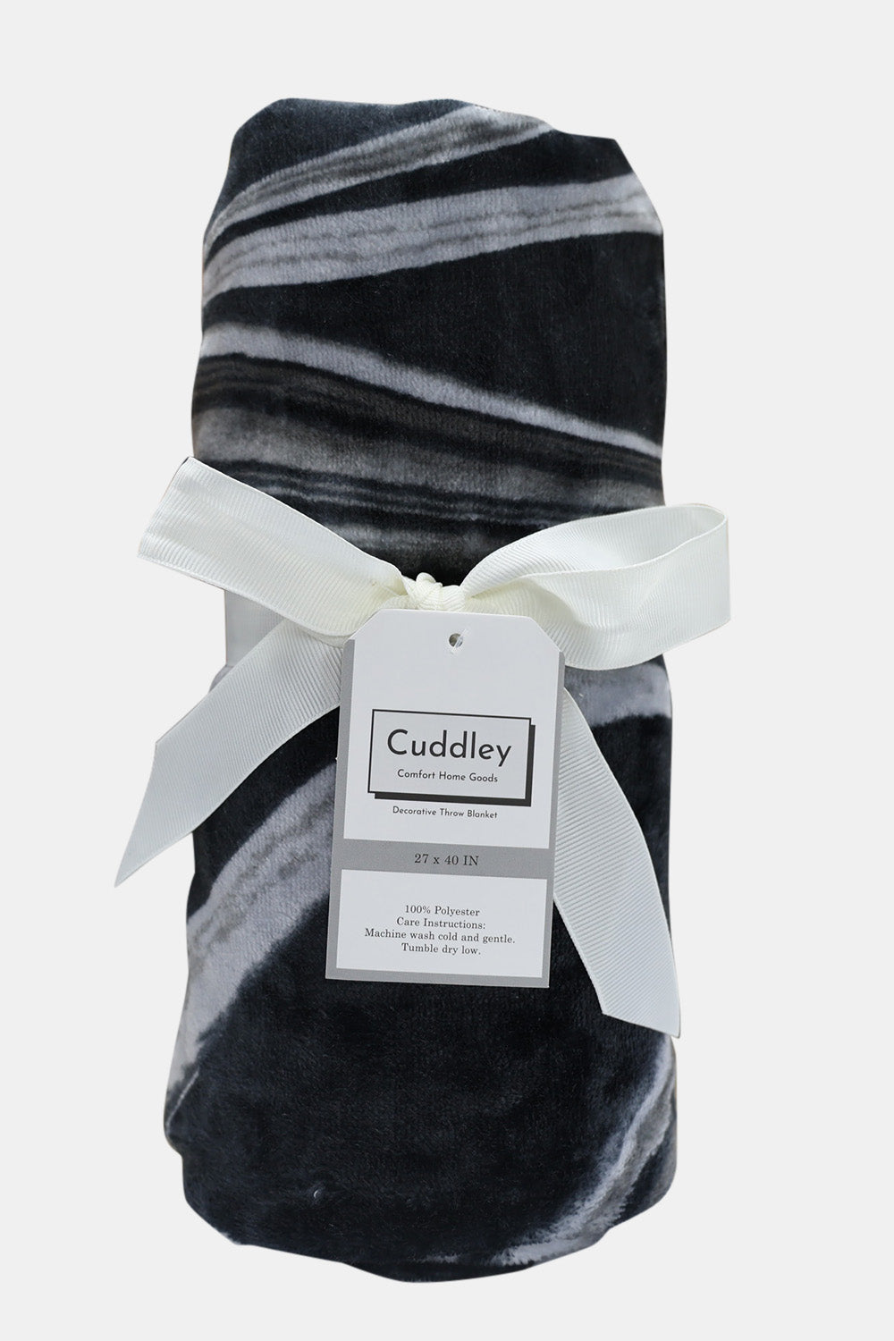 Cuddley Fleece Decorative Throw Blanket 