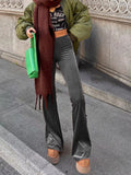 High Waist Flare Pants 