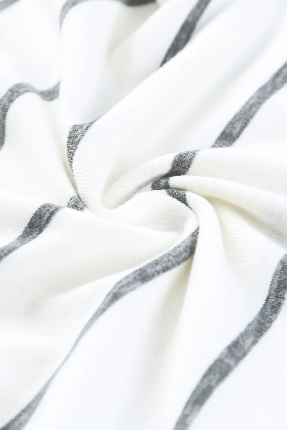 Striped V-Neck Long Sleeve Top and Pants Lounge Set Lingerie & Nightwear