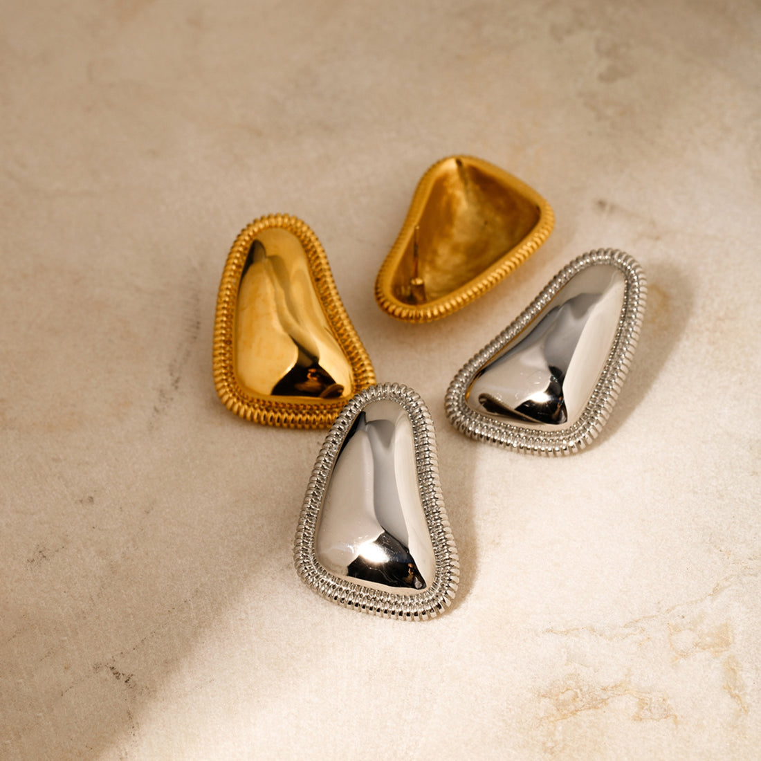 Stainless Steel Stud Earrings 