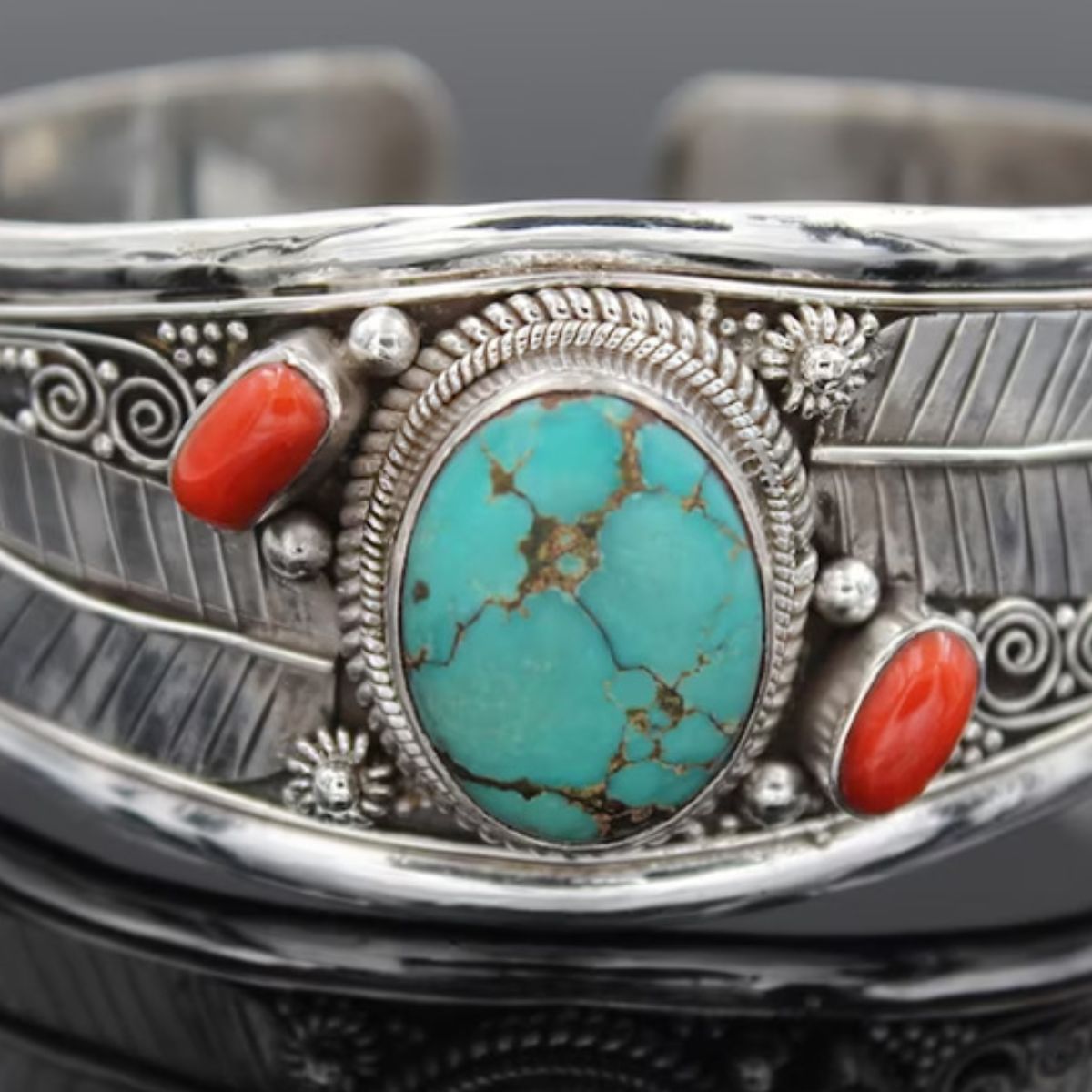 Turquoise Open Bracelet 